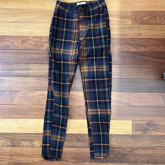 We The Free - Free People Tartan Plaid Pants | 26 - Picture 2 of 5